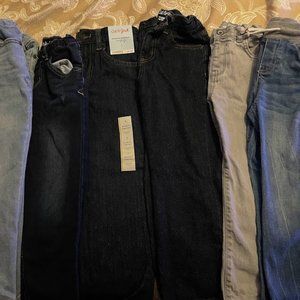 Stylish Steals: Kid's Size 5 Jeans Bundle - Fashion and Value Combined